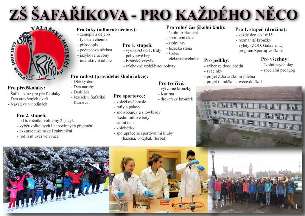ZŠ Šafaříkova - pro každého něco