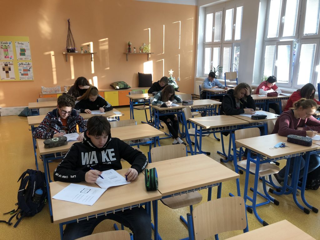 Olympiáda AJ - školní kolo